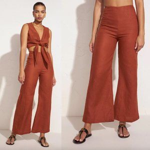 Faithfull the Brand Ottavio Pants Plain Spice